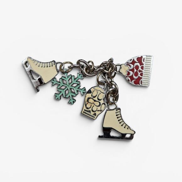 Coach Accessories - Rare Coach Y2k Keychain Bag Charm Vintage Bee Butterfly Lady Bug Cluster